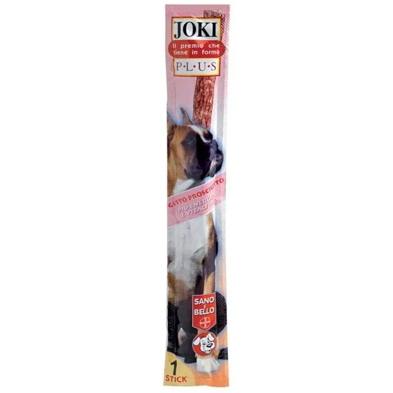 Joki Plus Bastoncini Al Prosciutto Cani Adulti 12g-1