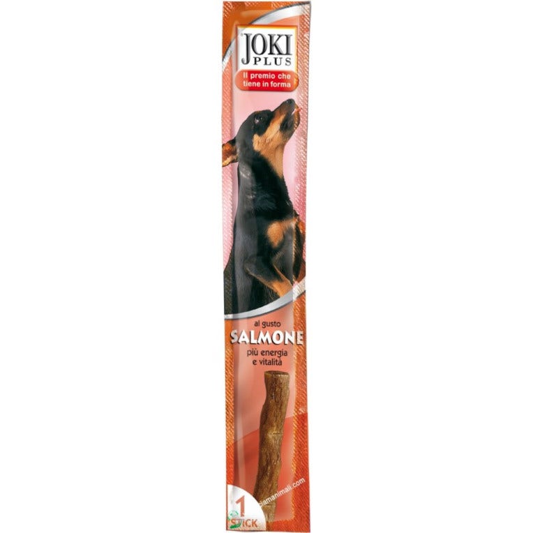 Joki Plus Bastoncini Al Salmone Cani Adulti 12g-1