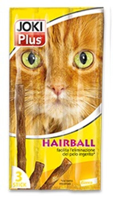 Joki Plus Special Hairball Bastoncino Anti Boli Di Pelo Gatti Adulti 3x5g-1