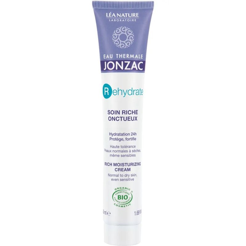 Eau Thermale Jonzac Rehydrate crema ricca idratante viso 50ml-1