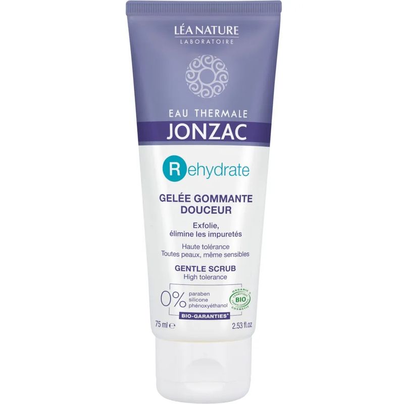 Eau Thermale Jonzac Rehydrate gel gommante dolcezza viso 75ml-1