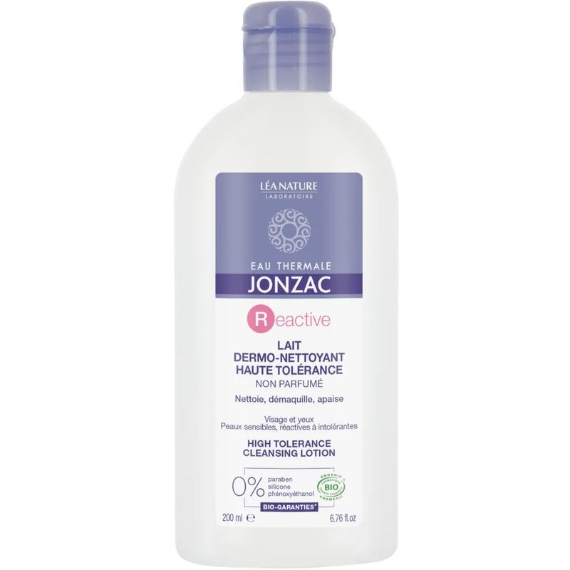 Eau Thermale Jonzac Reactive latte dermo detergente 200ml-1