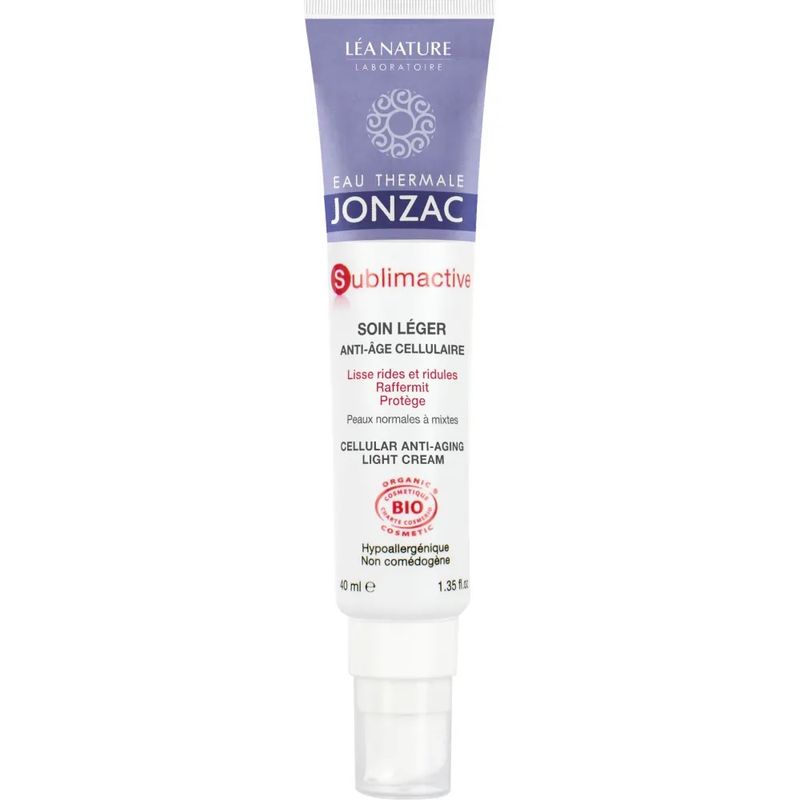 Eau Thermale Jonzac Sublimactive crema leggera levigante anti-age viso 40ml-1