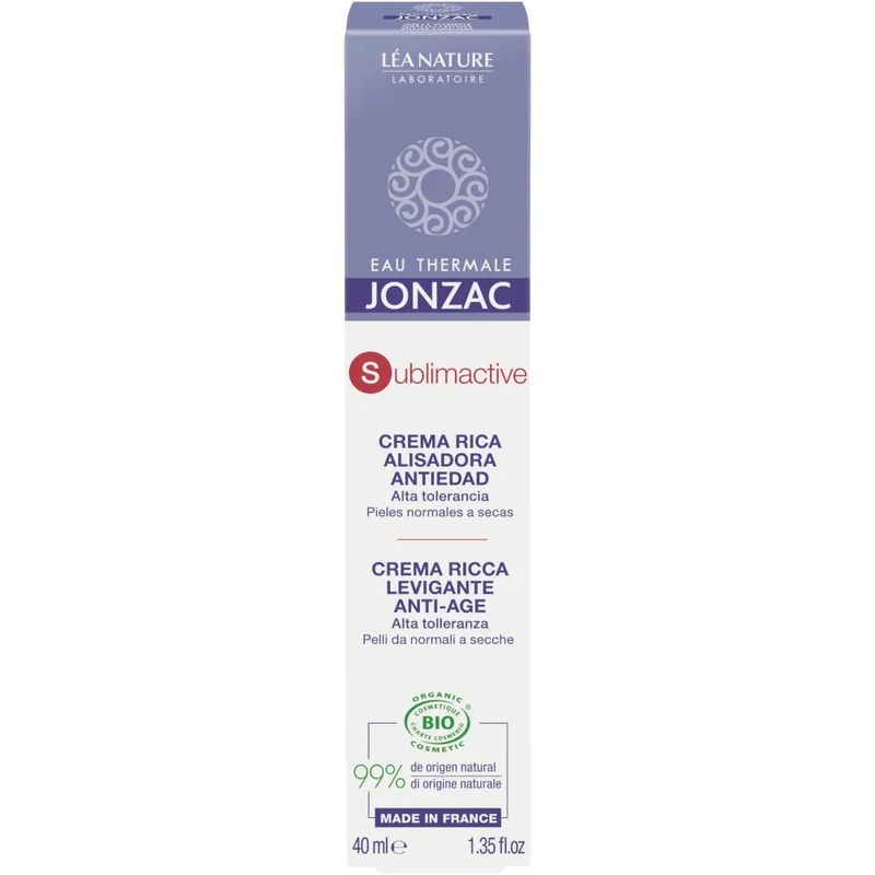 Eau Thermale Jonzac Sublimactive crema ricca levigante anti-age viso 40ml-1