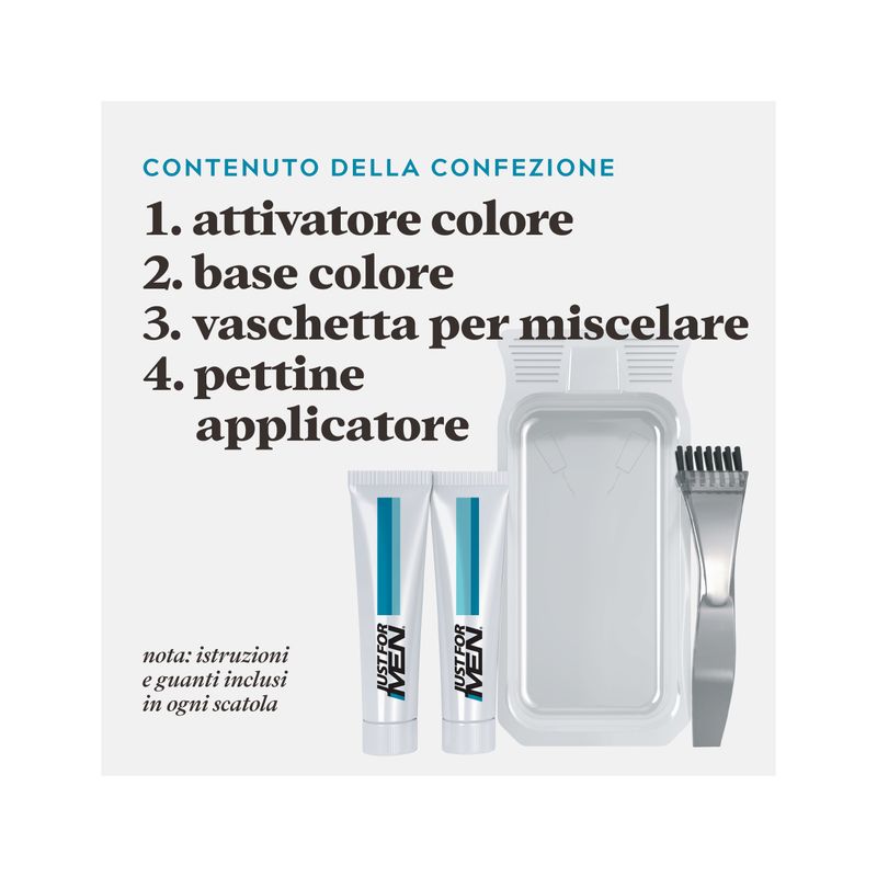 Just For Men Barba&Baffi Castano scuro m.45-3