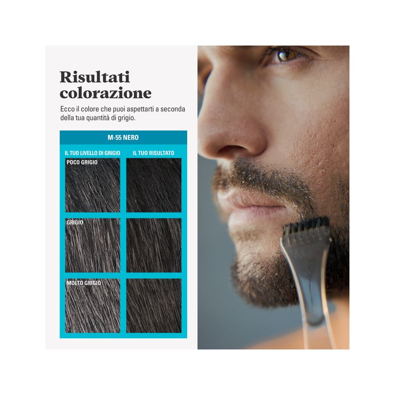 Just For Men Barba&Baffi Nero m.55-6
