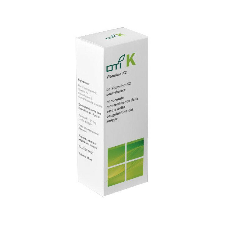Oti K Vitamina K2 Integratore Alimentare Coagulazione del Sangue e il mantenimento delle Ossa gocce-2