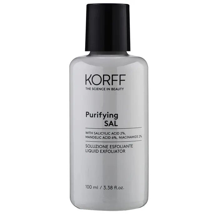 Korff Soluzione Esfoliante Purificante SAL Con Acido Salicilico 100ml-2