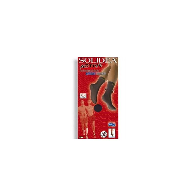 Solidea Active Speedy calzini a compressione graduata colore blu navy taglia 2 - M-1