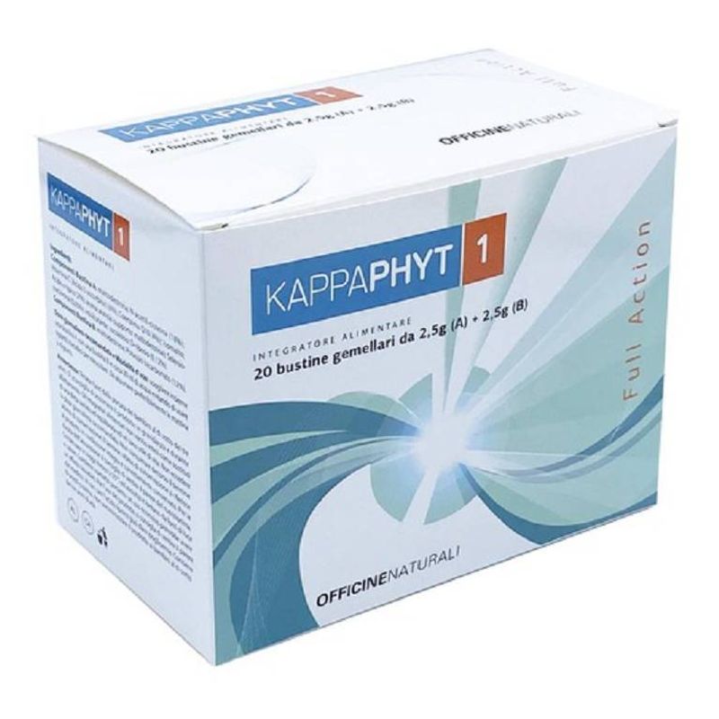 Kappaphyt 1 per il sistema immunitario 20 bustine gemellari da 2,5G A +2,5G B-1