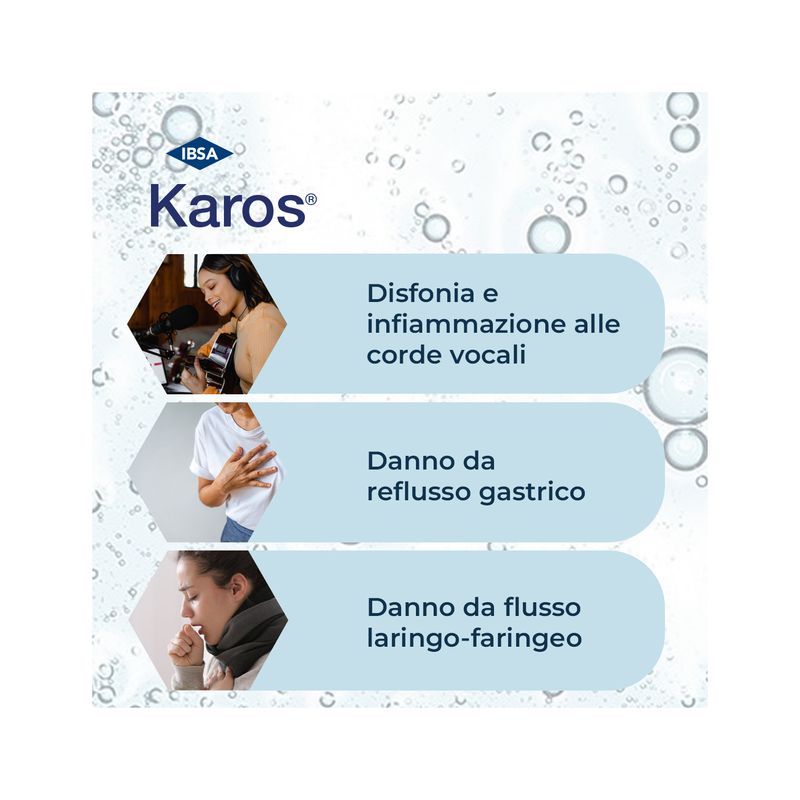 Karos Gola benessere delle vie respiratorie 20 pastiglie gusto Limone-3