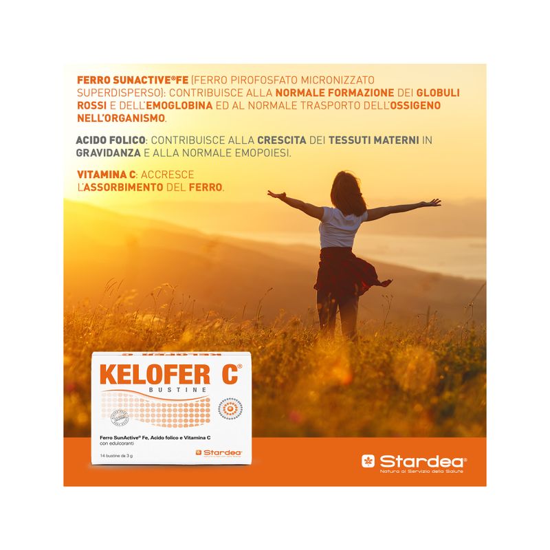 Kelofer C ferro e vitamine 14 bustine-5