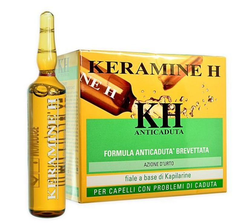 Keramine H Trattamento anticaduta 12 fiale da 6ml-1