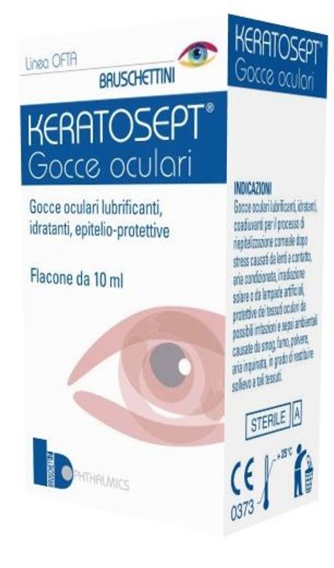 Keratosept gocce oculari lubrificanti idratanti 10ml-1