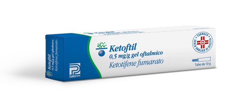 Ketoftil 0.05% Gel Oftalmico 10g-1
