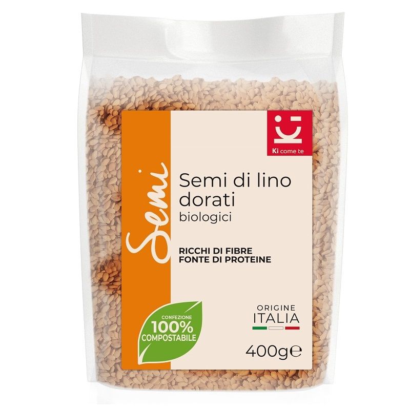 Ki Semi di Lino Dorati Biologici 400g-1