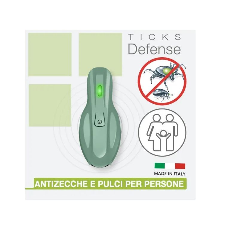 Colpharma Ticks Defense dispositivo ultrasonico antizecche e pulci per persone 1 pezzo-1