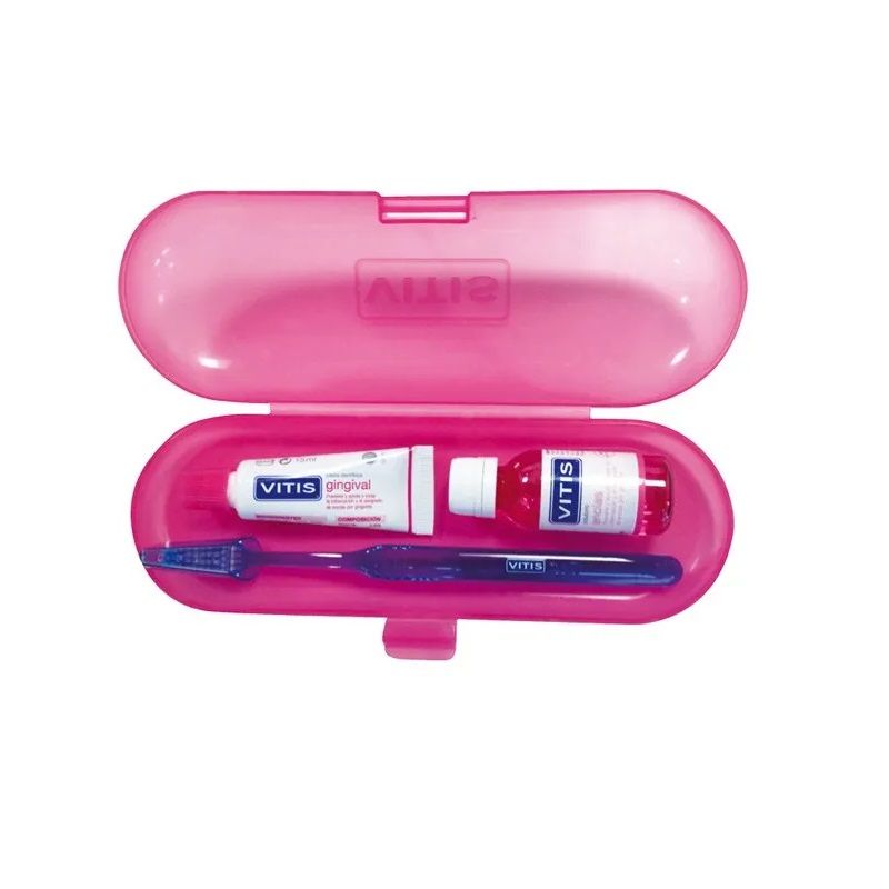Vitis Gingival Kit collutorio + dentifricio + spazzolino-1