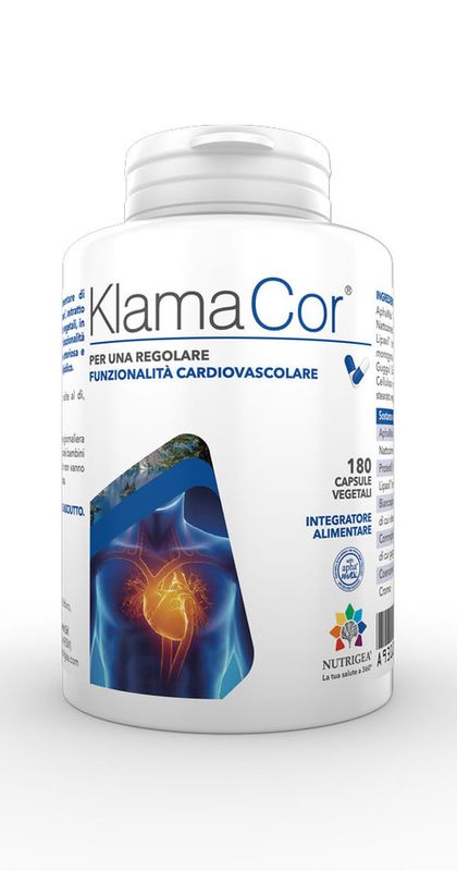 Klamacor Utile Per Il Sistema Cardiocircolatorio 180 Capsule Vegetali-1