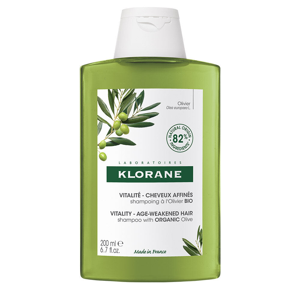 Klorane Shampoo all'ulivo BIO capelli deboli e assottigliati 200ml-5