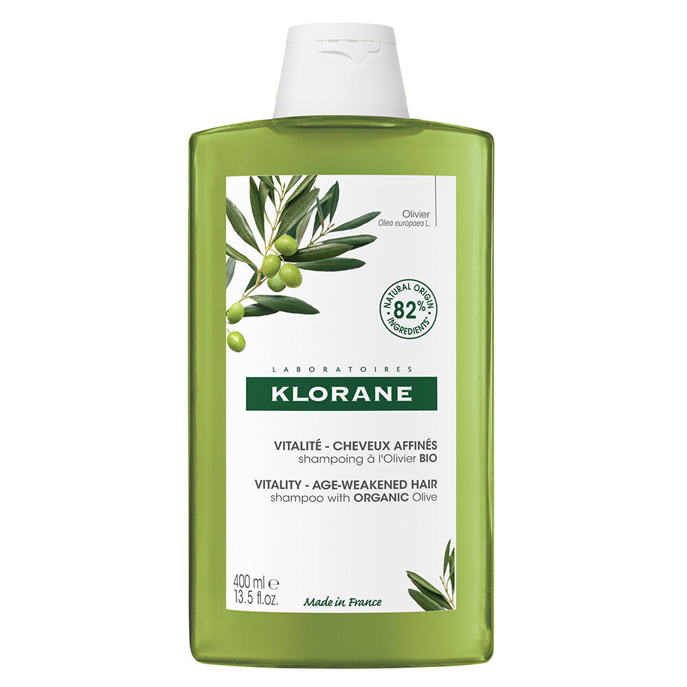 Klorane Shampoo all'ulivo BIO capelli deboli e assottigliati 400ml-6