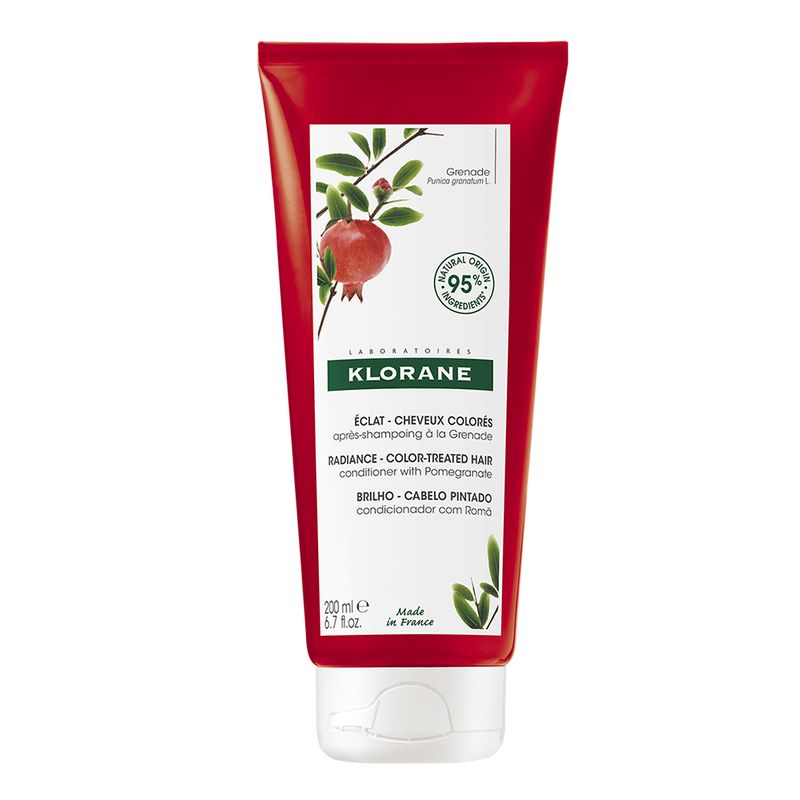 Klorane Balsamo al Melograno luminosità e protezione capelli colorati 200ml-1