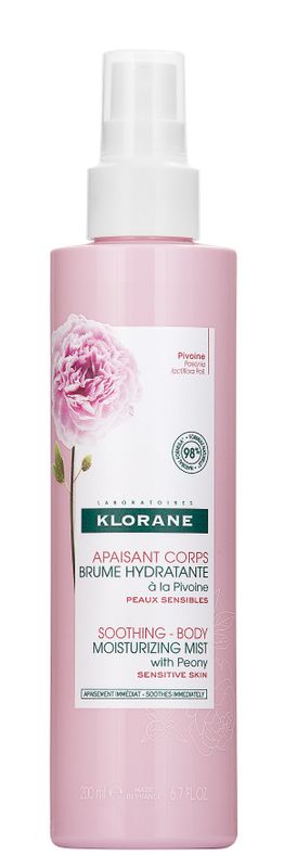 Klorane Latte idratante nebulizzato alla Peonia 200ml-1