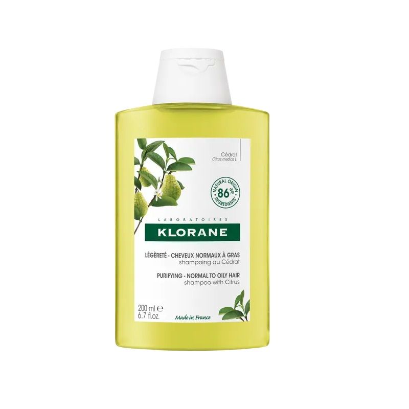 Klorane Shampoo Alla Polpa Di Cedro Leggero 200ml-1