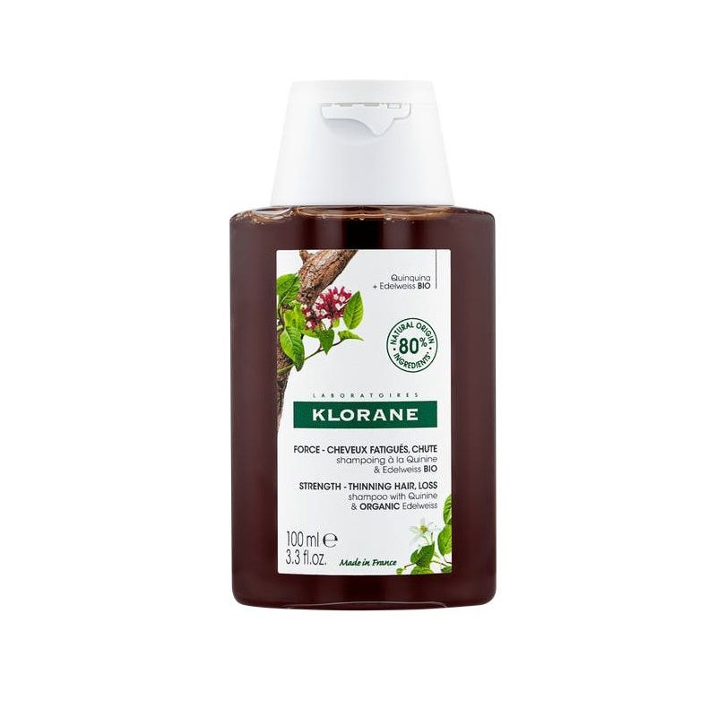 Klorane Shampoo alla Chinina e Stella Alpina Bio 100ml-1