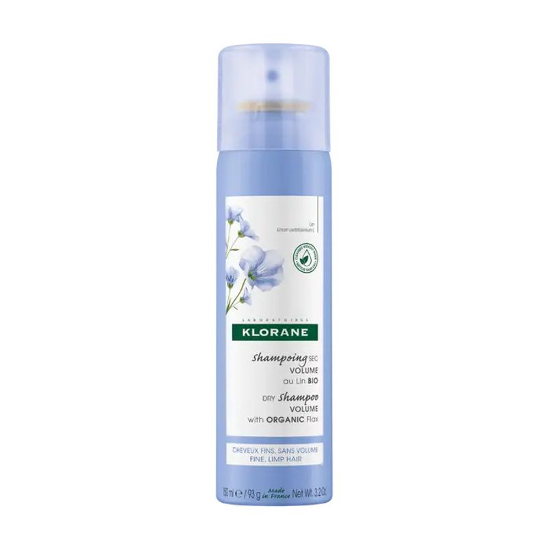 Klorane Shampoo Secco Volume al Lino Bio 150ml-1