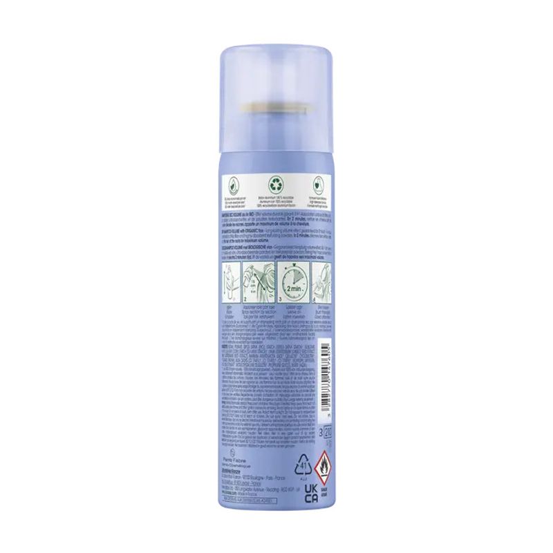 Klorane Shampoo Secco Volume al Lino Bio 150ml-2