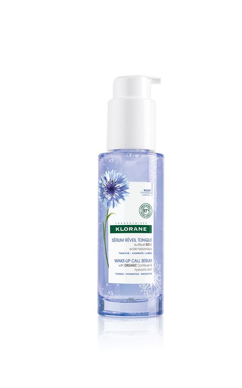 Klorane Siero Risveglio Tonificante al Fiordaliso Bio e acido ialuronico di origine vegetale 50ml-1