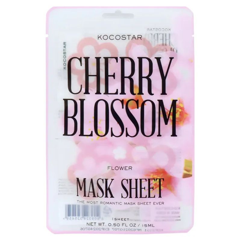 Kokostar Cherry Blossom Flower Mask Maschera Viso 15ml-1