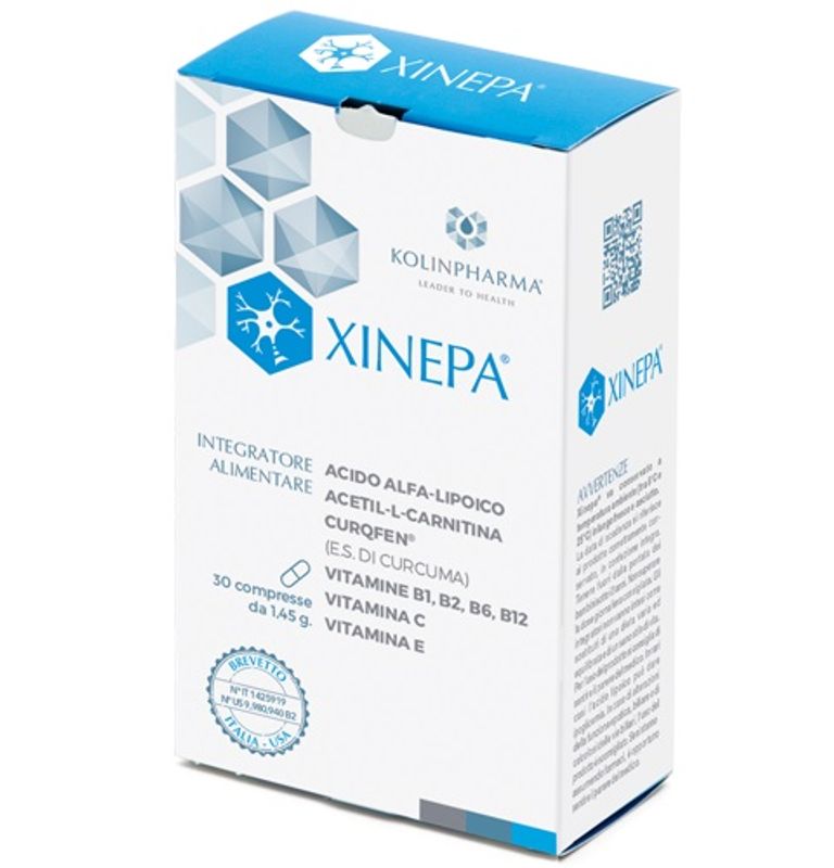 Kolinpharma Xinepa utile nel trattamento delle neuropatie periferiche 30 compresse-1