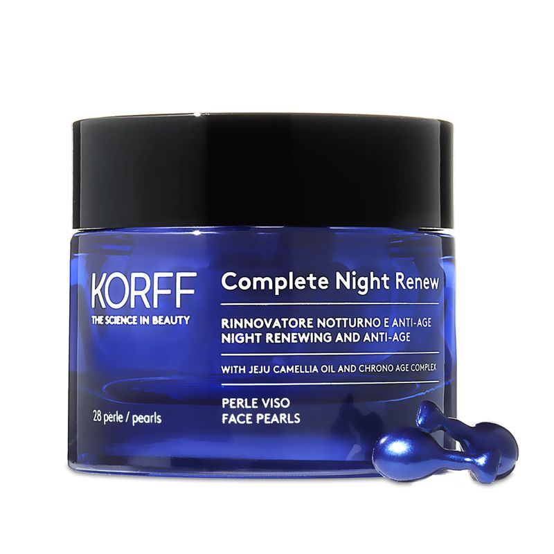 Korff Complete Night Renew Rinnovare Notturno anti-age per il viso 28 perle-1