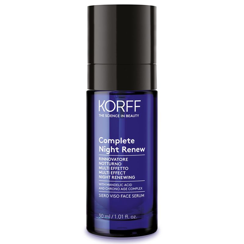 Korff Complete Night Renew siero viso rinnovatore notturno multi-effetto 30ml-1