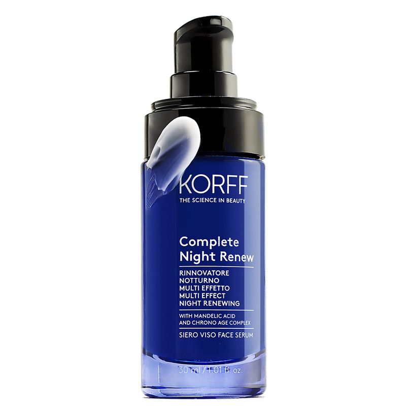 Korff Complete Night Renew siero viso rinnovatore notturno multi-effetto 30ml-3
