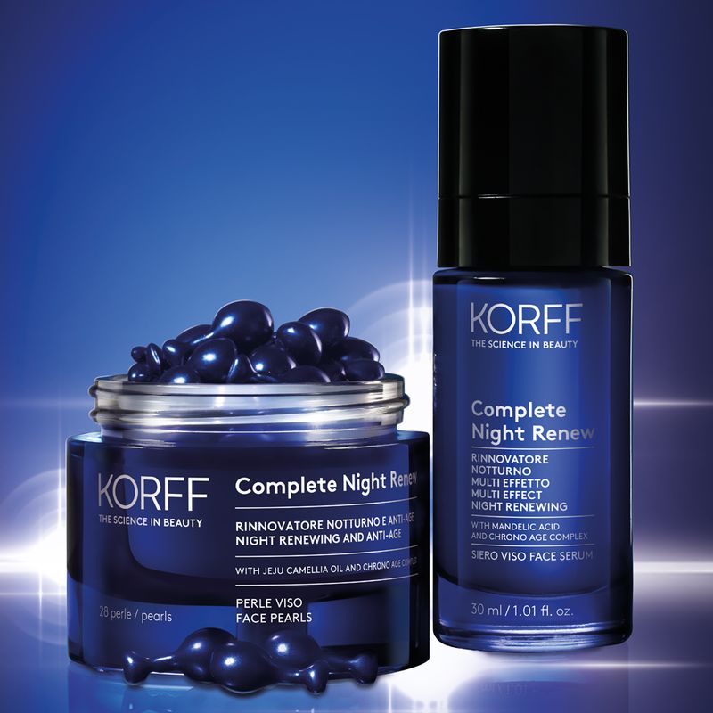 Korff Complete Night Renew siero viso rinnovatore notturno multi-effetto 30ml-7