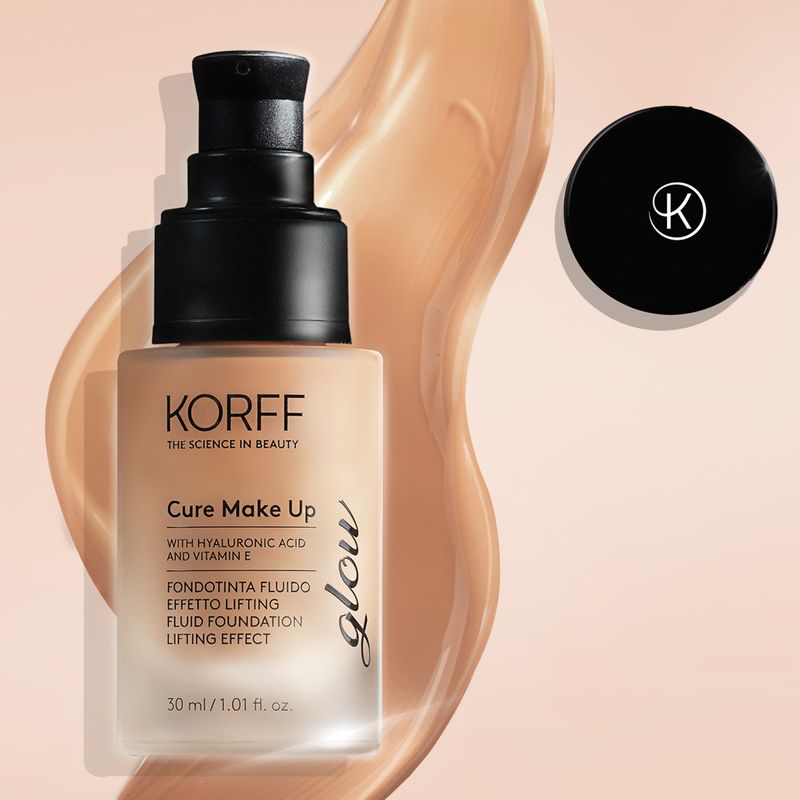 Korff Cure Make Up Fondotinta Fluido Effetto Lifting Glow n.05 30ml-2
