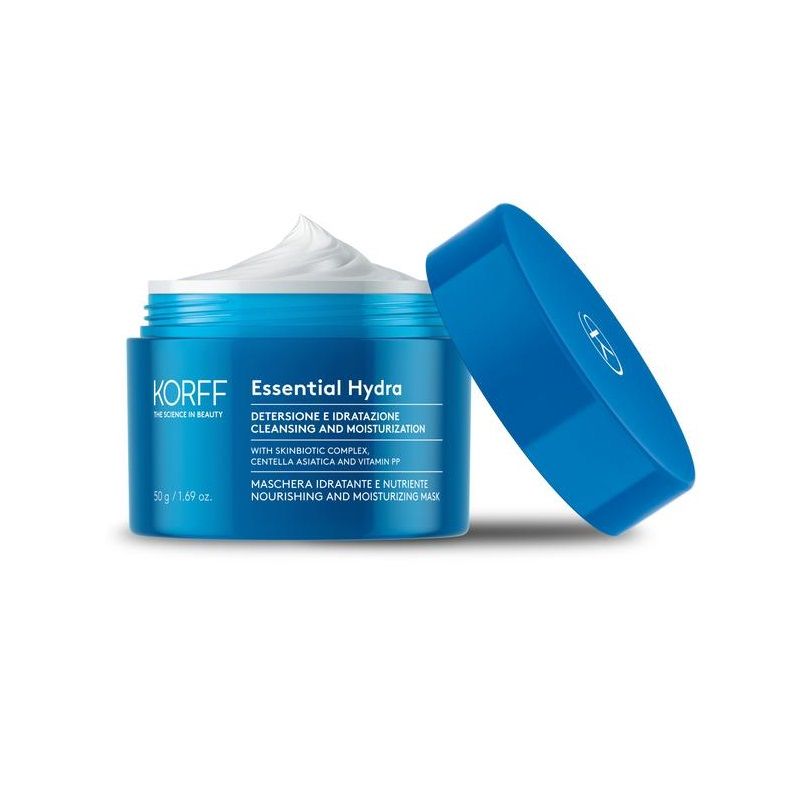 Korff Essential Hydra Maschera Viso Idratante e Nutriente 50g-1