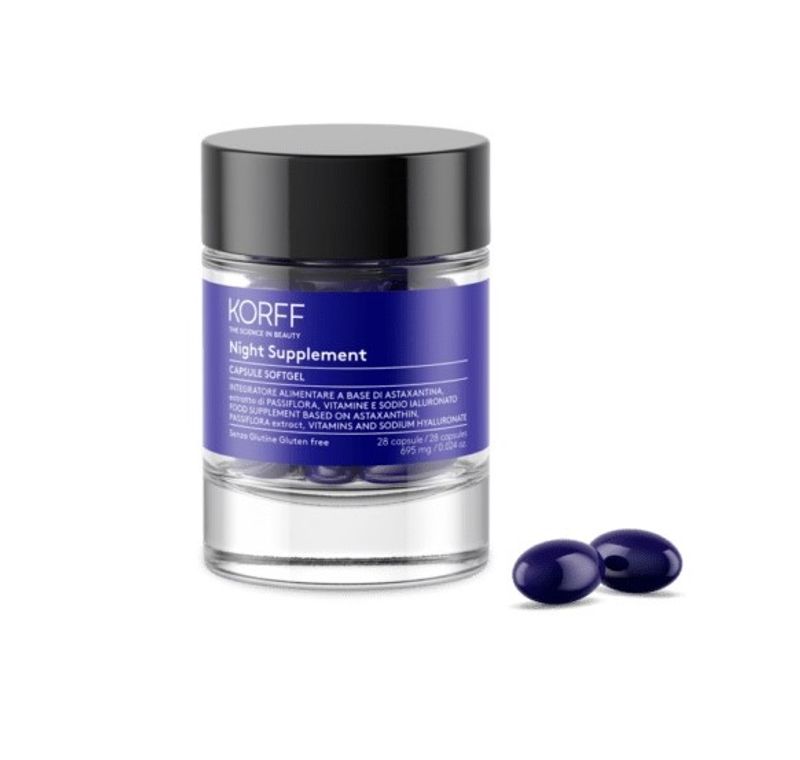Korff Night Supplement Trattamento Rigenerante Viso 28 capsule in softgel-1