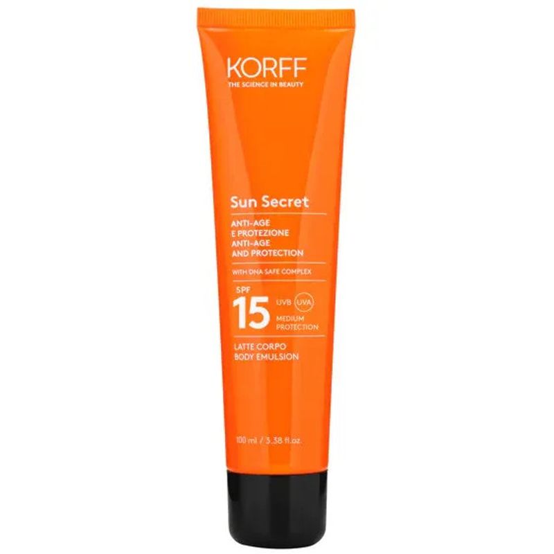 Korff Sun Latte Solare Protettivo/Anti-Age 100ml SPF15-1