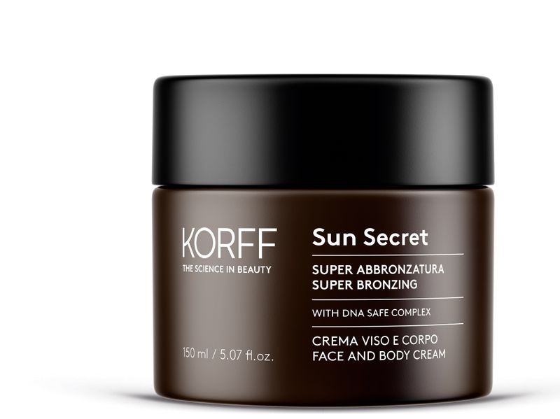 Korff Sun Secret Crema Solare Super Abbronzante 150ml-1