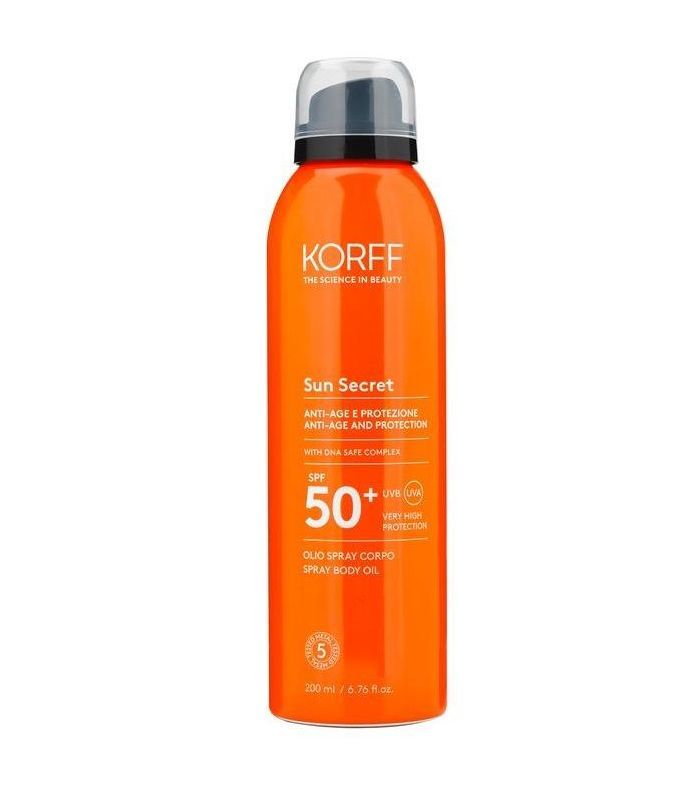 Korff Sun Secret Olio Corpo Spray SPF50+ 200ml-1