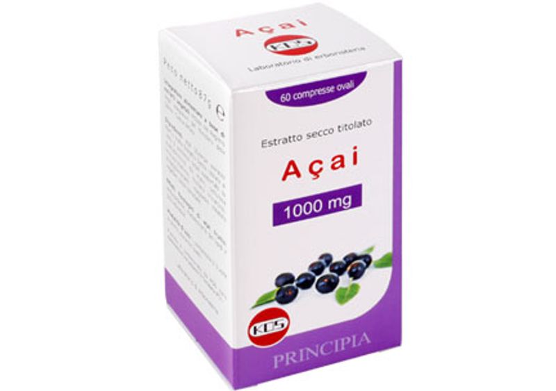 Kos Acai estratto secco integratore alimentare 60 compresse-1