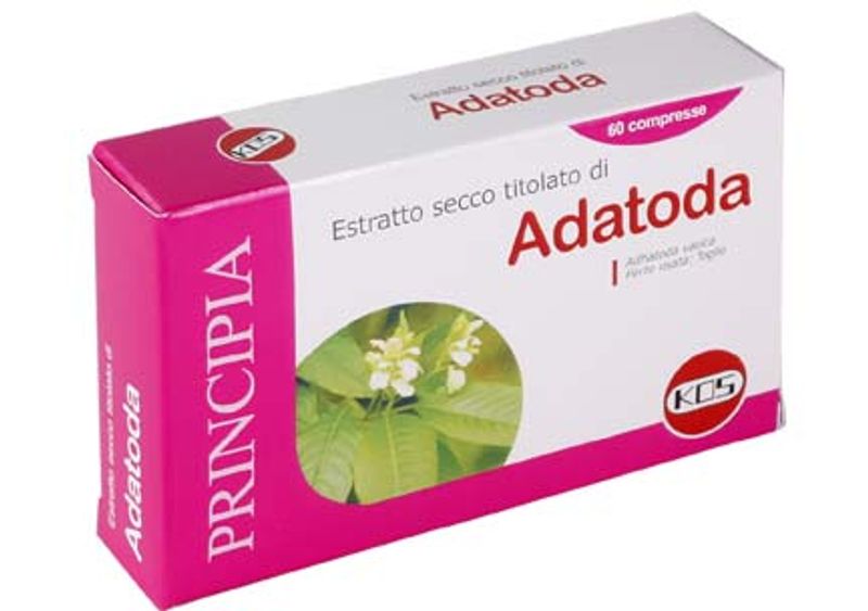 Kos Adhatoda estratto secco integratore alimentare 60 compresse-1