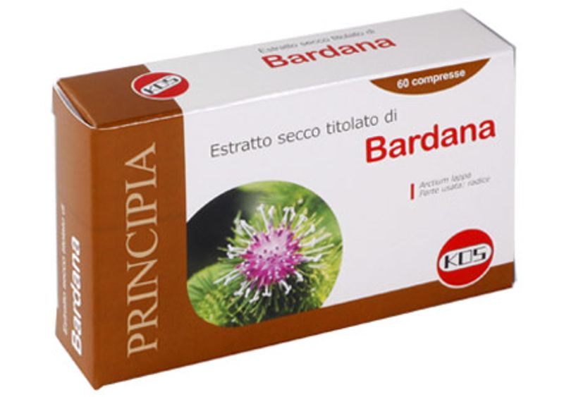 Kos Bardana Estratto secco integratore alimentare 60 compresse-1