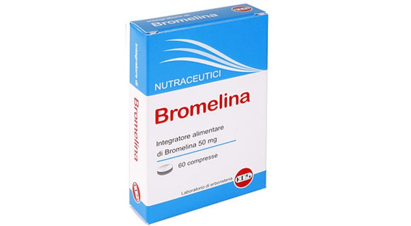 Kos Bromelina 50mg integratore alimentare 60 compresse-1