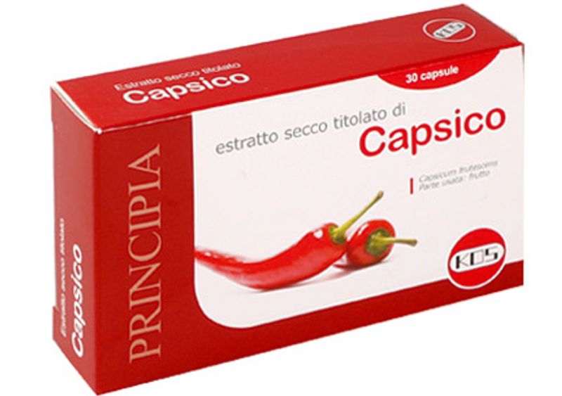 Kos Capsico Estratto secco integratore alimentare 30 capsule-1