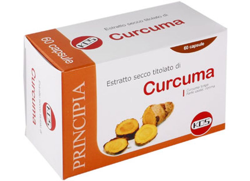 Kos Curcuma Estratto secco integratore alimentare 60 compresse-1